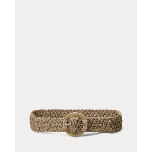 Polo Ralph Lauren Woven Corded O-Ring Wide Belt