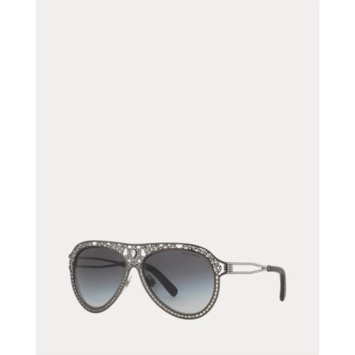 Polo Ralph Lauren Embellished Pilot Sunglasses