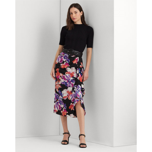 Polo Ralph Lauren Floral Georgette Midi Skirt