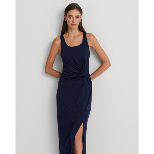 Polo Ralph Lauren Twist-Front Jersey Sleeveless Dress