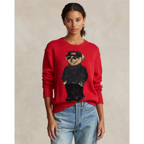 Polo Ralph Lauren Polo Bear Cotton-Linen Sweater