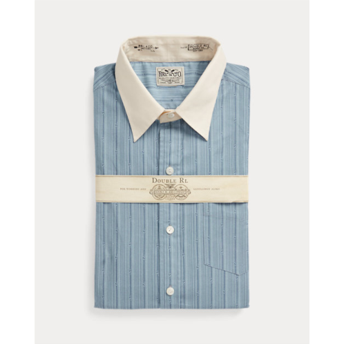 Polo Ralph Lauren Slim Fit Geo-Striped Woven Shirt