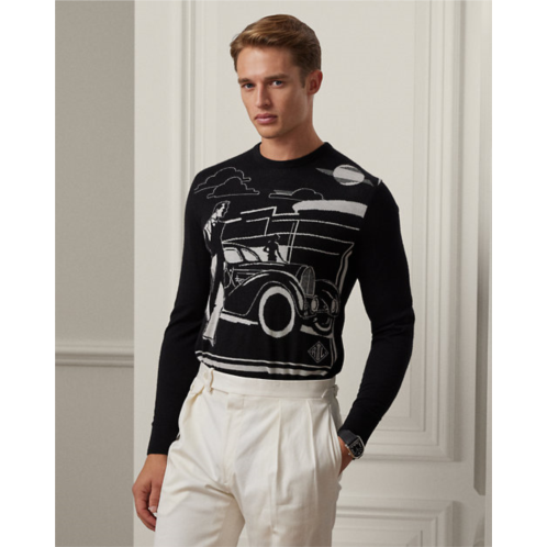 Polo Ralph Lauren Cashmere Graphic Sweater
