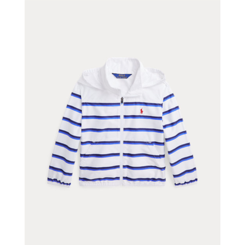Polo Ralph Lauren Striped Packable Water-Repellent Jacket