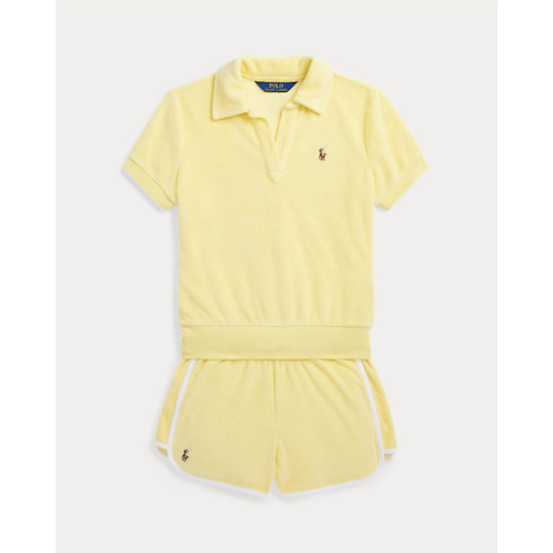 Polo Ralph Lauren Terry Polo Shirt & Short Set