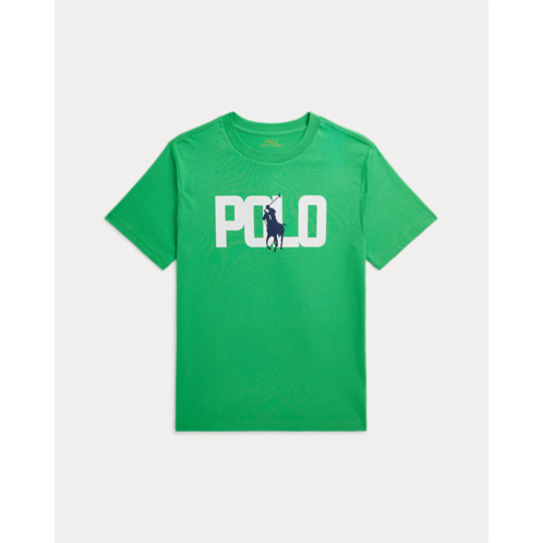 Polo Ralph Lauren Color-Changing Logo Cotton Jersey Tee