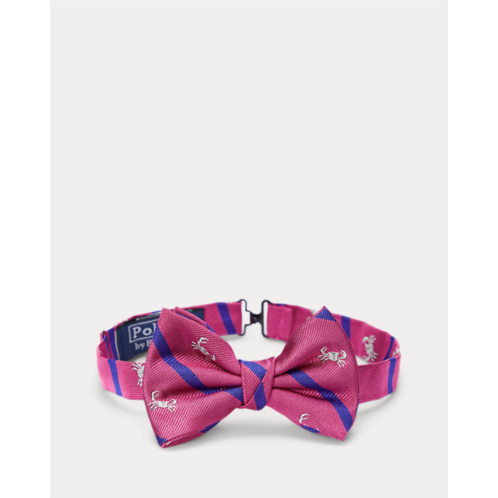 Polo Ralph Lauren Pre-Tied Crab-Patterned Silk Bow Tie