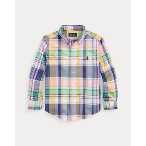 Polo Ralph Lauren Plaid Cotton Poplin Shirt