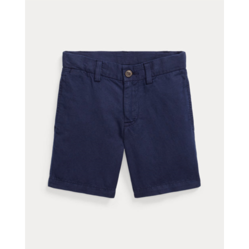 Polo Ralph Lauren Straight Fit Linen-Cotton Short
