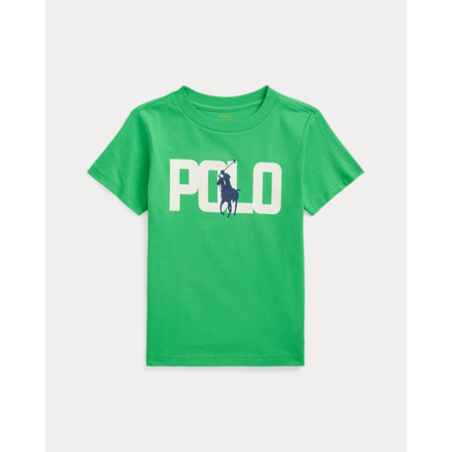 Polo Ralph Lauren Color-Changing Logo Cotton Jersey Tee