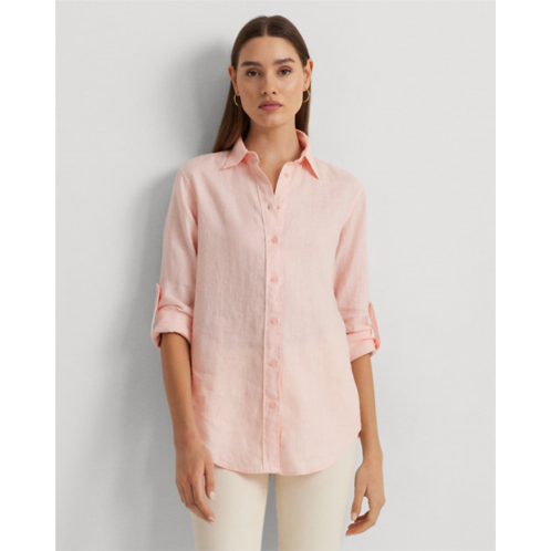 Polo Ralph Lauren Relaxed Fit Linen Roll Tab Sleeve Shirt