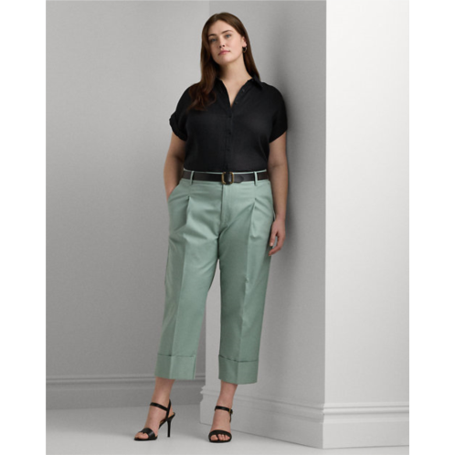 Polo Ralph Lauren Double-Faced Stretch Cotton Ankle Pant
