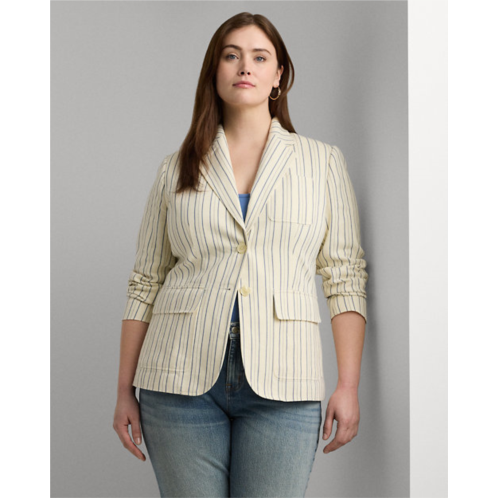 Polo Ralph Lauren Striped Cotton-Blend Blazer