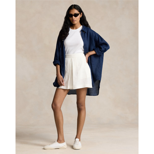 Polo Ralph Lauren Linen Miniskirt