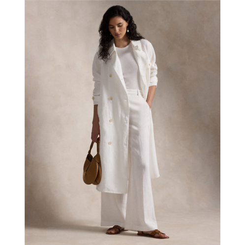 Polo Ralph Lauren Double-Breasted Linen Coat