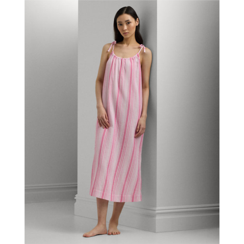 Polo Ralph Lauren Striped Cotton Gauze Ballet Nightgown