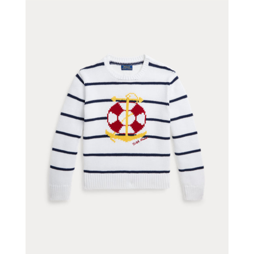 Polo Ralph Lauren Knit-Anchor Cotton Sweater