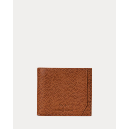 Polo Ralph Lauren Pebbled Leather Billfold Wallet