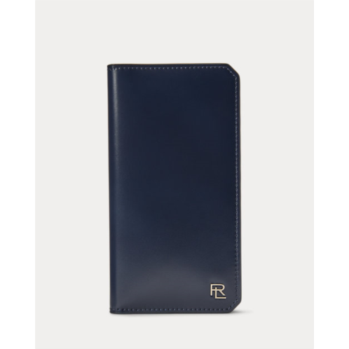 Polo Ralph Lauren RL Box Calfskin Vertical Wallet