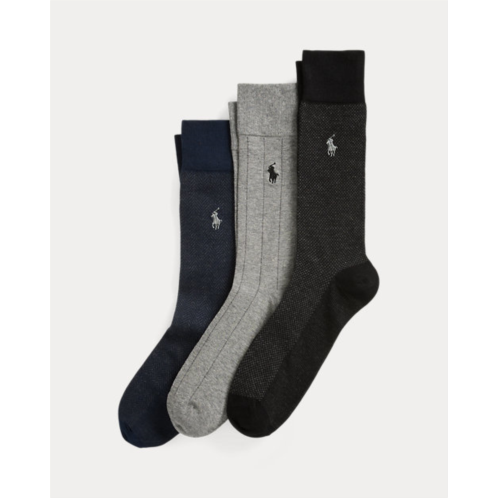 Polo Ralph Lauren Patterned Trouser Sock 3-Pack