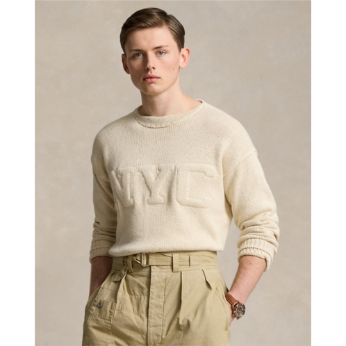 Polo Ralph Lauren NYC Cotton-Linen Sweater