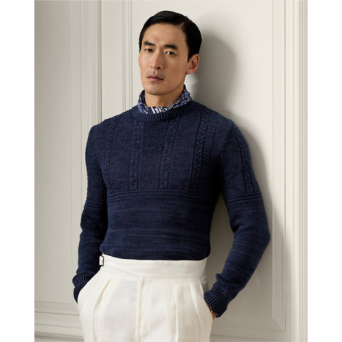 Polo Ralph Lauren Textured Linen-Cashmere Sweater