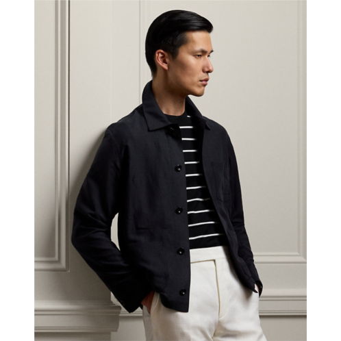Polo Ralph Lauren Burnham Hand-Tailored Silk-Linen Jacket