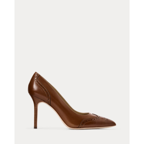 Polo Ralph Lauren Lynden Burnished Leather Pump