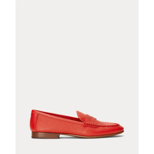 Polo Ralph Lauren Pebbled Leather Penny Loafer