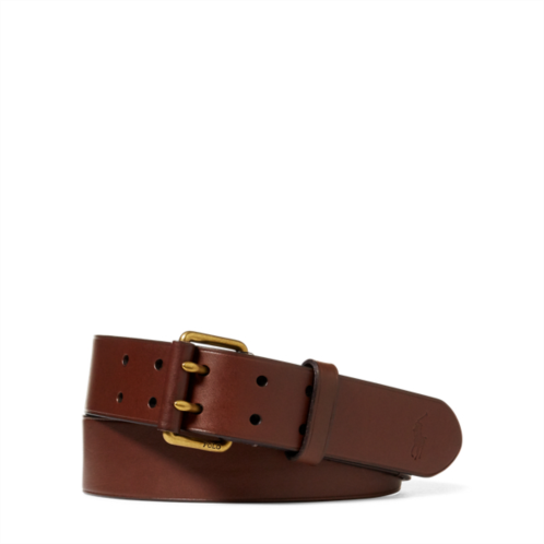 Polo Ralph Lauren Double-Prong Leather Belt