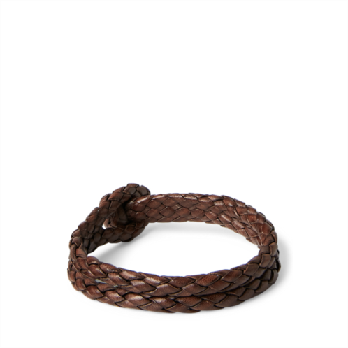 Polo Ralph Lauren Hand-Braided Leather Bracelet