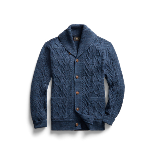 Polo Ralph Lauren Aran-Knit Cotton Cardigan