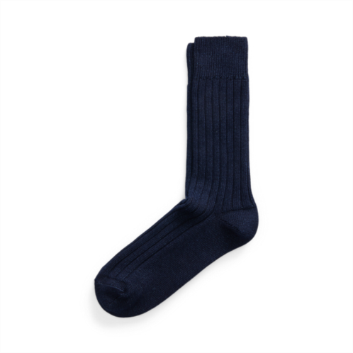 Polo Ralph Lauren Indigo Stretch Cotton-Blend Socks