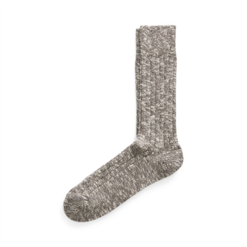 Polo Ralph Lauren Marled Stretch Cotton-Blend Socks