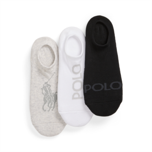 Polo Ralph Lauren Big Pony and Logo Liner Sock 3-Pack