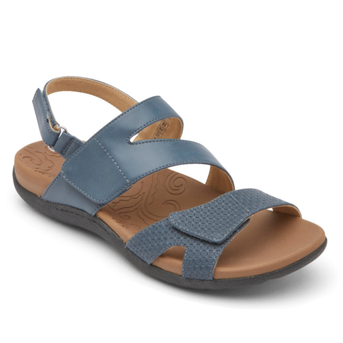 Rockport Womens Ridge Adjustable Asymmetrical Sandal