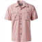 Magellan Outdoors Mens Aransas Pass Mini Check Short Sleeve Shirt Medieval Blue / White