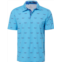 SCALES Mens Tropical Marlin Polo Shirt