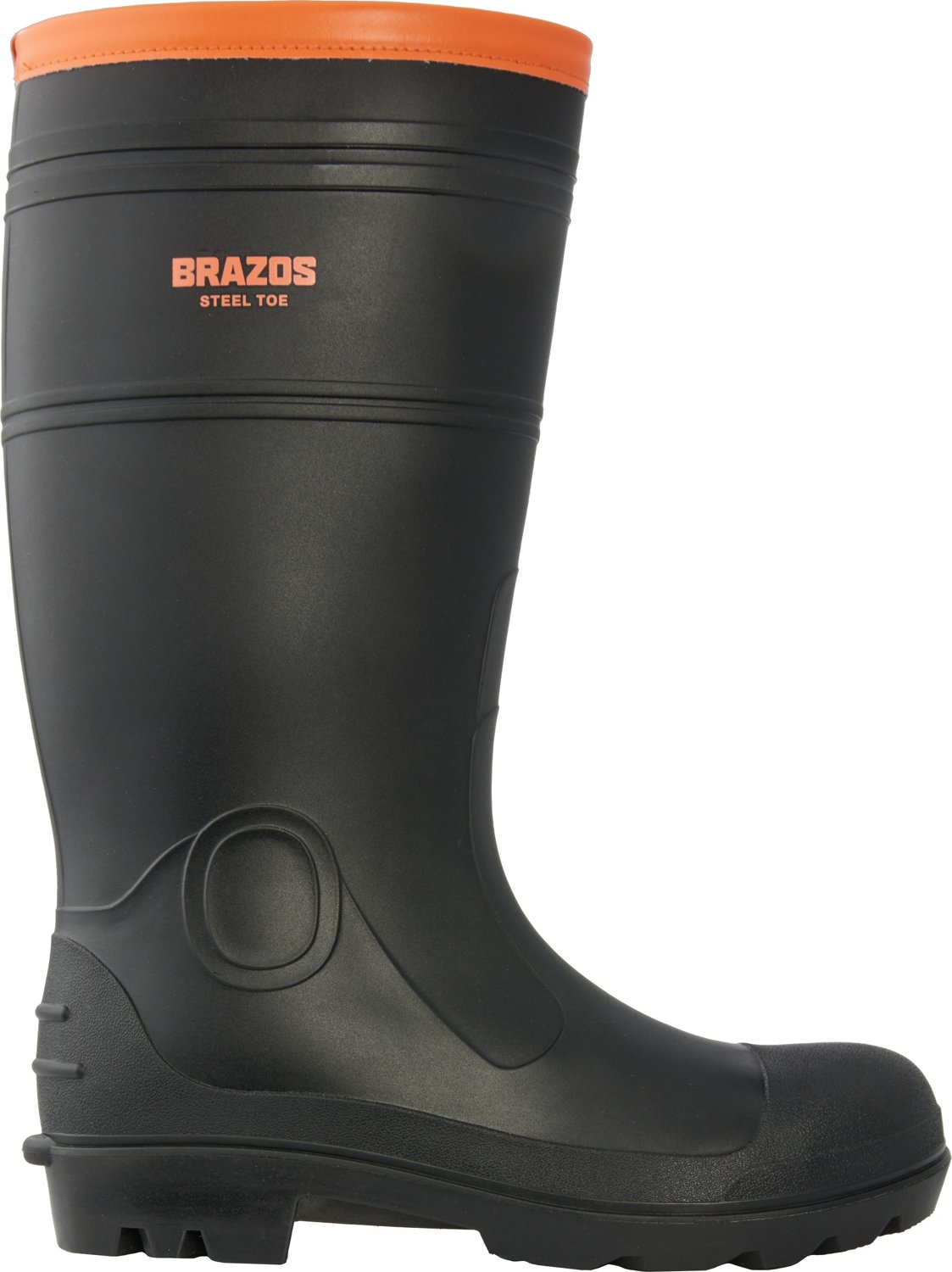 Brazos Mens Midnight II Safety Toe Boots
