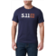 5.11 Tactical Mens Logo Scope Short Sleeve Shirt Black