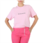 F.A.M.T. Ladies Pink See Now Buy Now T-Shirt, Size Medium