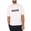 424 Mens Insane Graphic-print White Cotton T-shirt, Size Small