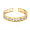 Apm Monaco Ladies Amour Love Open Cuff Bracelet