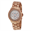 August Steiner Mother of Pearl Dial Rose Gold-tone Ladies Watch