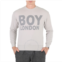Boy London Light Grey Reflective Sweatshirt, Size X-Small