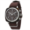 Briston Clubmaster Classic Chronograph GMT Quartz Chocolate Dial Unisex Watch