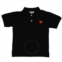 Comme Des Garcons Kids Short Sleeve Embroidered Heart Polo Shirt, Size 6Y
