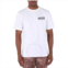 Daily Paper White Nedeem Short Sleeve Cotton T-Shirt, Size Small