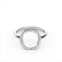Diamanti Per Tutti Ladies Full Circle of Life Ring, Size 52