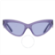 Dolce & Gabbana Violet Cat Eye Ladies Sunglasses